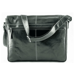 Atlanta Messenger Bag - Ebony