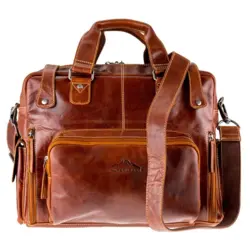 Elbsee Messenger Bag - Cognac