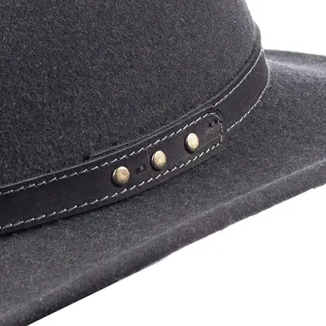 Bulman - hattebånd i læder