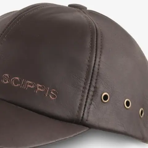 Scippis Leather Cap