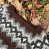 Alpaca sweater - brun-grå